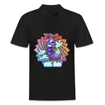 fourmi - Polo Homme - noir - Devant - Kai (181cm)