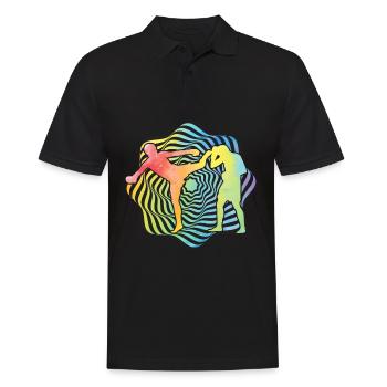 Muay Thaï - Polo Homme - noir - Devant - Kai (181cm)