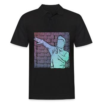 Wing Chun - Polo Homme - noir - Devant - Kai (181cm)