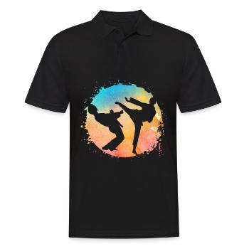 Taekwondo - Polo Homme - noir - Devant - Kai (181cm)