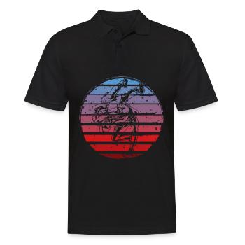 Lutte - Polo Homme - noir - Devant - Kai (181cm)
