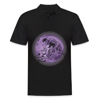 Lutte - Polo Homme - noir - Devant - Kai (181cm)