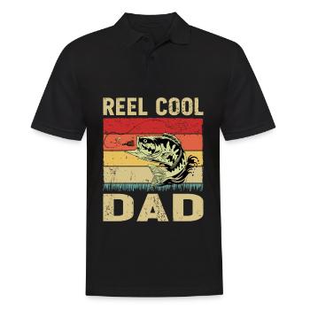 Moulinet Cool Dad - Polo Homme - noir - Devant - Kai (181cm)