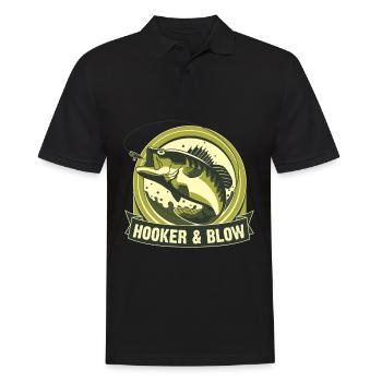 Hookers and Blow - Men's Polo Shirt - black - Front - Kai (181cm)