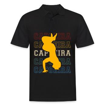 Capoeira - Polo Homme - noir - Devant - Kai (181cm)