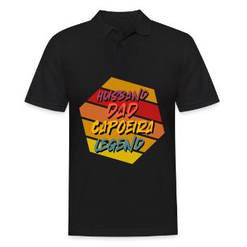 Mari Papa Capoeira Légende - Polo Homme - noir - Devant - Kai (181cm)