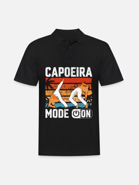 Capoeira Mode On - Men's Polo Shirt - black