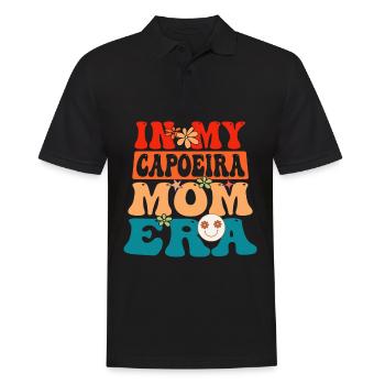 In my Capoeira Mom era - Men's Polo Shirt - black - Front - Kai (181cm)