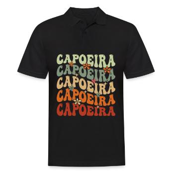 Capoeira - Polo Homme - noir - Devant - Kai (181cm)
