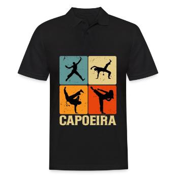 Capoeira - Polo Homme - noir - Devant - Kai (181cm)