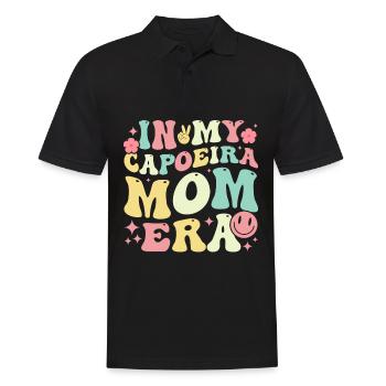 In my Capoeira Mom Era - Men's Polo Shirt - black - Front - Kai (181cm)