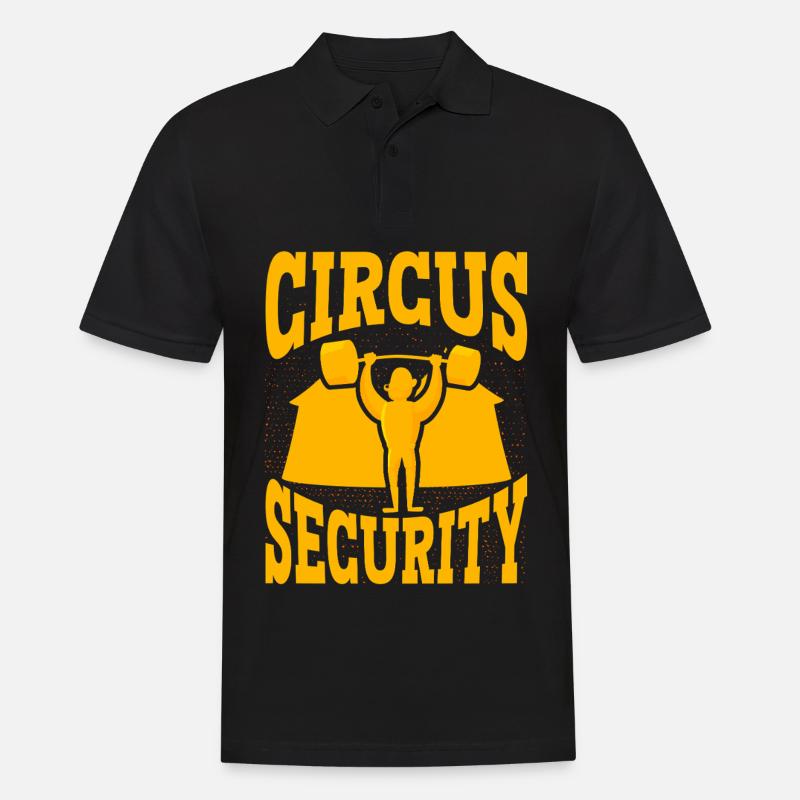 Sécurité du cirque - Polo Homme - noir