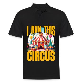 Je dirige ce cirque - Polo Homme - noir - Devant - Kai (181cm)