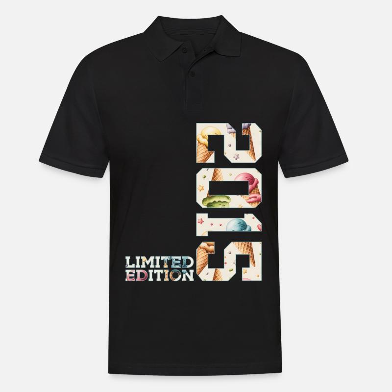 SOMMER LIMITED EDITION 2015 EIS 11. GEBURTSTAG - Männer Poloshirt - Schwarz