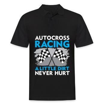 Autocross Rennen Racing Motorsport - Polo Homme - noir - Devant - Kai (181cm)