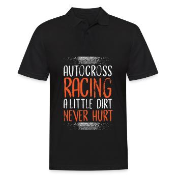 Autocross Rennen Racing Motorsport - Polo Homme - noir - Devant - Kai (181cm)