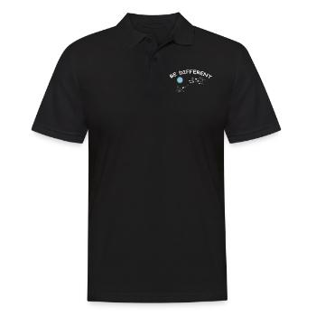 Fitness accessories for athletes - Men's Polo Shirt - black - Front - Kai (181cm)