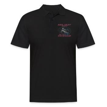 Skizubehör für Skifahrer - Männer Poloshirt - Schwarz - Vorne - Kai (181cm)