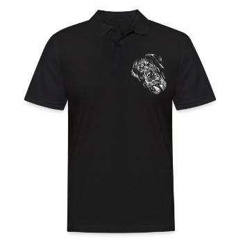 Accessoires pour chiens Rottweiler Propriétaires de chiens - Polo Homme - noir - Devant - Kai (181cm)
