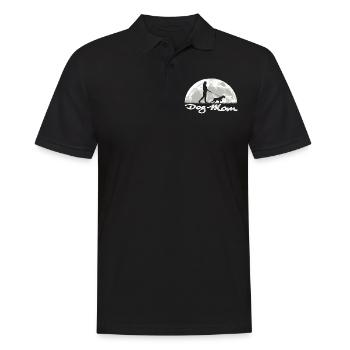 Dogs German Wirehaired Dog Owners - Men's Polo Shirt - black - Front - Kai (181cm)