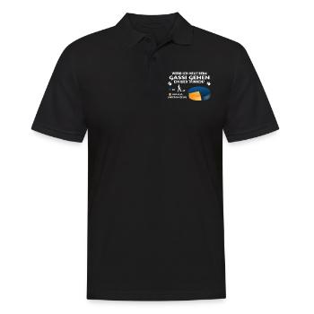 Hund Chihuahua Hundebesitzer Gechenkidee - Männer Poloshirt - Schwarz - Vorne - Kai (181cm)
