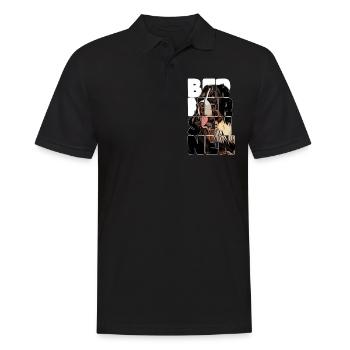 Bouvier bernois - Polo Homme - noir - Devant - Kai (181cm)