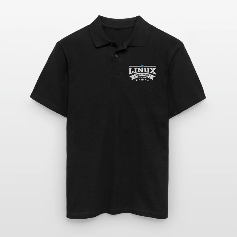 Logiciel Linux système d'exploitation informatique Polo Homme