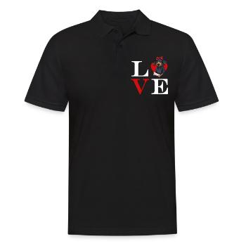 Dachshund Gift Dixie Viennese Doxie Dachshund - Men's Polo Shirt - black - Front - Kai (181cm)