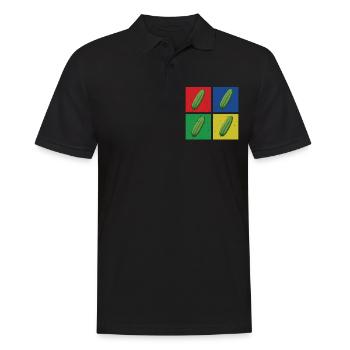 Chemise de concombre - Polo Homme - noir - Devant - Kai (181cm)