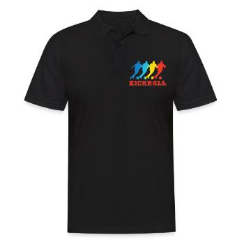 Kickball - Polo Homme - noir - Devant - Kai (181cm)