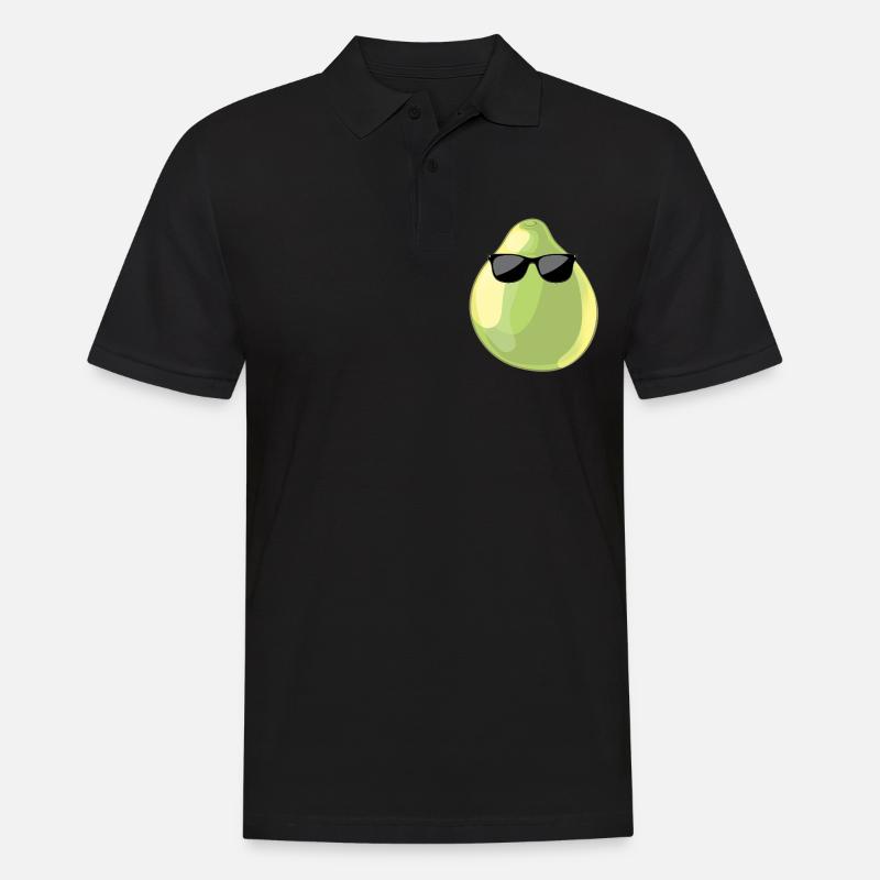 Pomelo - Männer Poloshirt - Schwarz