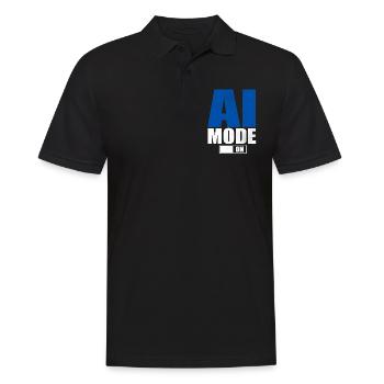 Artificial Intelligence Gift AI AI Technology - Men's Polo Shirt - black - Front - Kai (181cm)
