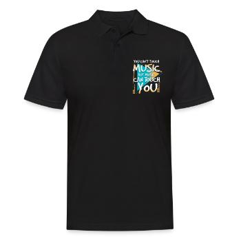 Musique | Musiciens dans un groupe | Musiciens - Polo Homme - noir - Devant - Kai (181cm)