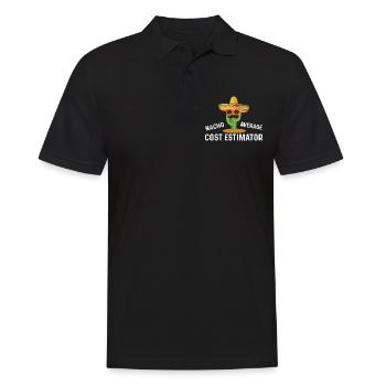 Not so average cost estimator - Men's Polo Shirt - black - Front - Kai (181cm)