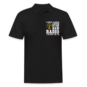 Jambon - Polo Homme - noir - Devant - Kai (181cm)
