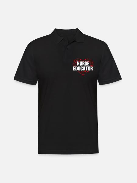 Infirmière instructrice - Polo Homme - noir