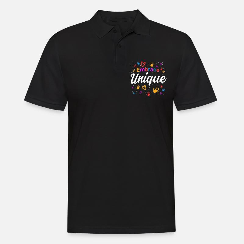 Autismus Geschenkidee - Männer Poloshirt - Schwarz