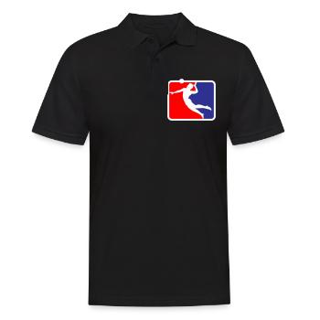 Volleyball | de volleyball de plage Les couleurs peuvent être changées - Polo Homme - noir - Devant - Kai (181cm)