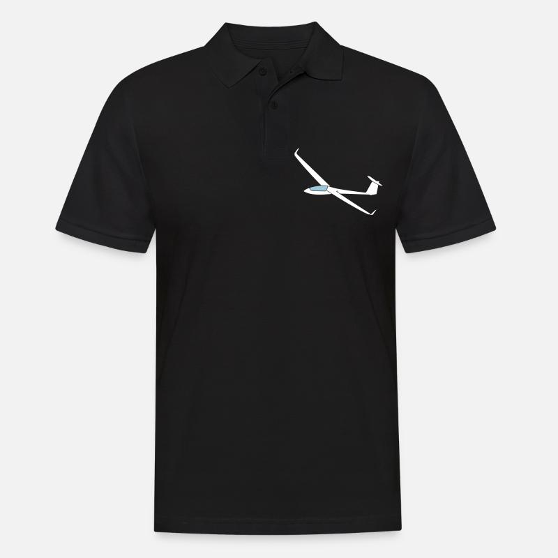 ls8neo glide pilot glider glider - Men's Polo Shirt - black