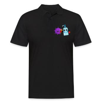 Vos mains - Polo Homme - noir - Devant - Kai (181cm)