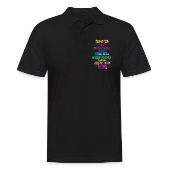 Théâtre Théâtre musical - Polo Homme - noir - Devant - Kai (181cm)