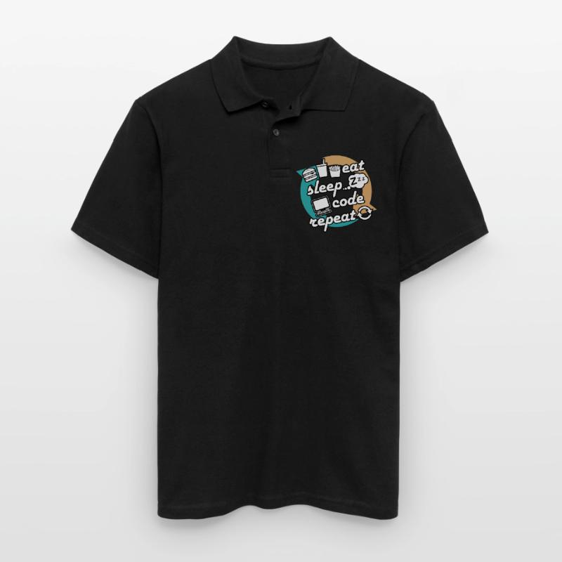 Computer scientist computer science programming engineer Men's Polo Shirt