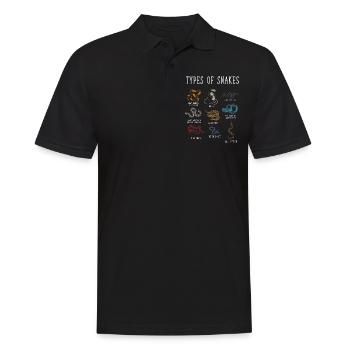 Types de serpents, Serpent, Types de serpents, Cobra - Polo Homme - noir - Devant - Kai (181cm)