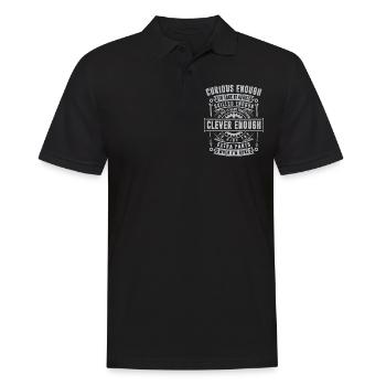 Car Truck Mechanic - Mechanic - Men's Polo Shirt - black - Front - Kai (181cm)