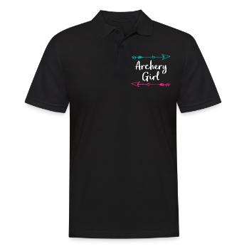 Tir à l’arc, Archer, Arcs, Arcs - Polo Homme - noir - Devant - Kai (181cm)