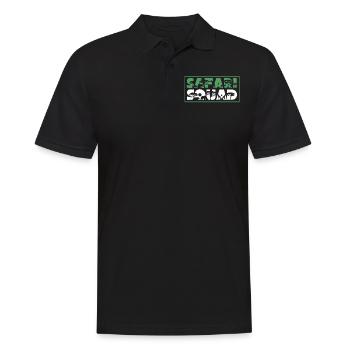 Safari squad, un safari - Polo Homme - noir - Devant - Kai (181cm)