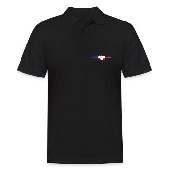 Lyon City Skyline France Landmark Map - Polo Homme - noir - Devant - Kai (181cm)