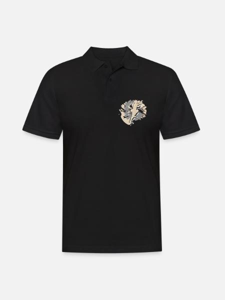 Escalade de la Saint-Valentin pour hommes - Polo Homme - noir