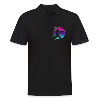Handball Handball Joueur de handball féminin - Polo Homme - noir - Devant - Kai (181cm)