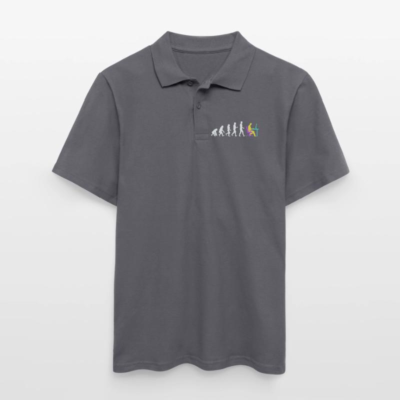 Developer Evolution Computergeek Open Source Men's Polo Shirt